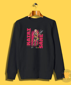 Kairi Sane Pose Wht Signature Sweatshirt