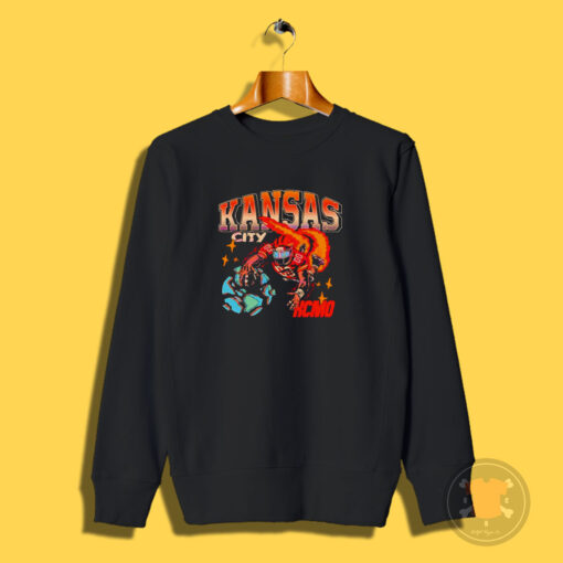 Kansas City Football Player Retro Sweatshirt