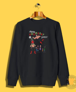 Legion Of Doom Road Warriors Merry Doomsday Grinch Christmas Sweatshirt