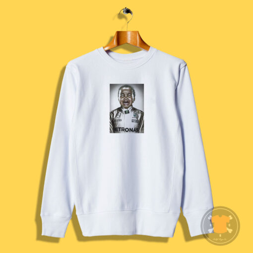 Lewis Hamilton Cry Baby Meme Sweatshirt