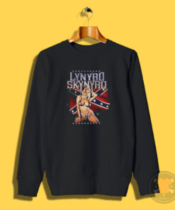 Lynyrd Skynyrd Bikini GIrl With Rebel Flag Sweatshirt