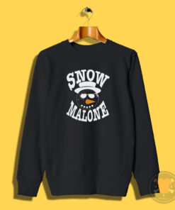 Malone Snow Christmas Sweatshirt