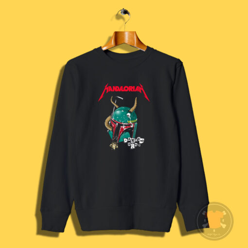 Mandalorian Damaged Armor Graphic Sweatshirt