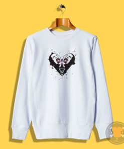 Marilyn Manson Heart Logo Sweatshirt