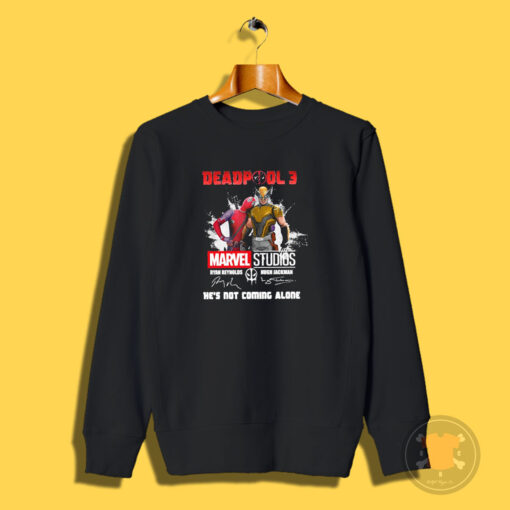 Marvel Studios Deadpool 3 Ryan Reynolds And Wolverines Sweatshirt