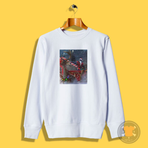 Merry Christmas 2023 Marvel Fans Thanos Like Santa Sweatshirt