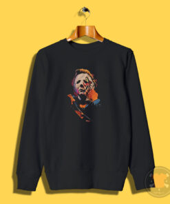 Michael Myers Mask Clown Sweatshirt