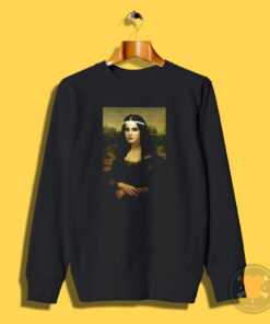 Mona Lisa Da Vinci Parody Lana Del Rey Sweatshirt