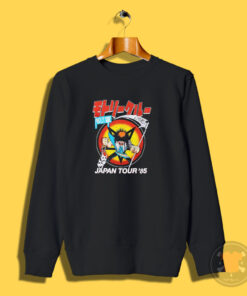 Motley Crue 1985 Theatre Of Pain Japan Tour Sweatshirt