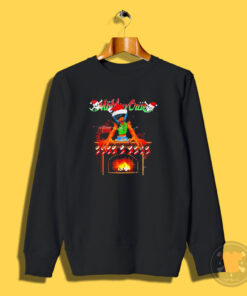 Motley Crue Custom Allister Fiend Christmas Sweatshirt