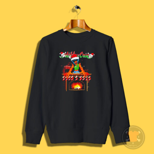 Motley Crue Custom Allister Fiend Christmas Sweatshirt