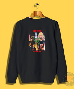 Motley Crue Garbage Pail Kids Parody Sweatshirt