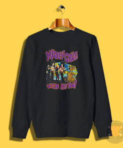 Motley Crue Shout At The Devil Scooby Doo Sweatshirt