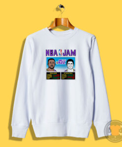 NBA Jam Jazz Malone And Stockton Sweatshirt