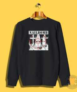 Nailbomb Proud To Commit Commercial Sweatshirt