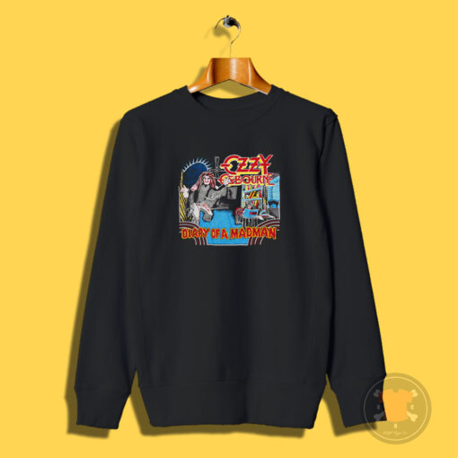 Ozzy Osbourne Diary Of A Madman The Madman Sweatshirt