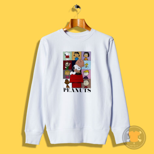 Peanuts Characters Eras Tour Sweatshirt