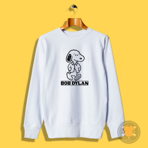 Peanuts Snoopy Bob Dylan Sweatshirt