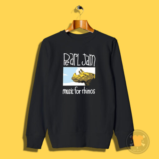 Pearl Jam Music For Rhinos Graphic Sweatshirt