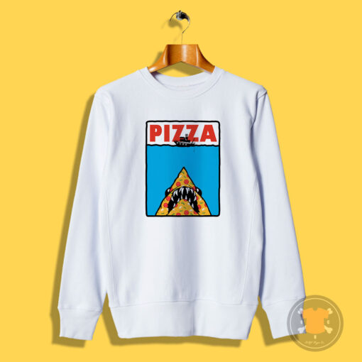 Pizza Jaws Parody Sweatshirt