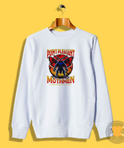 Point Pleasant Mothman The Mothman Cometh To Ball Sweatshirt