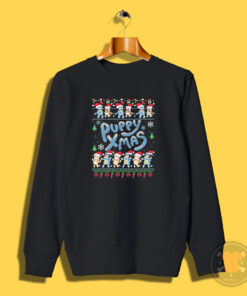 Puppy Bluey Xmas Ugly Sweatshirt