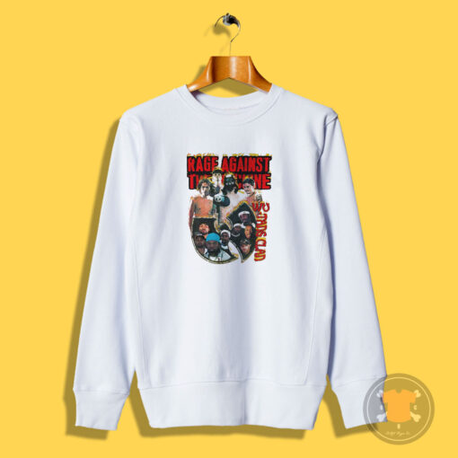 Rage Against The Machine Wu Tang Clan 1997 Tour Sweatshirt