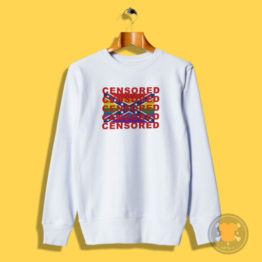 Rebel Pride Flag Censored Sweatshirt