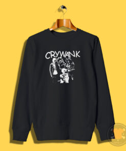 Retro Faux Punk Crywank Sweatshirt