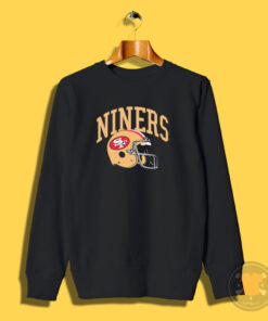 San Francisco 49ers Niners Helmet Retro Sweatshirt