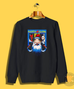 Santa Claus X Home Alone Santa Alone Sweatshirt