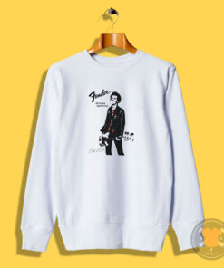 Sex Pistols Sid Vicious Fender Signature Bass Sweatshirt