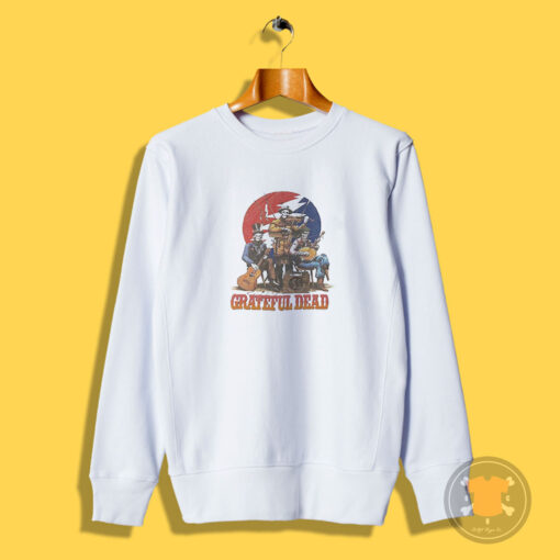 Skeleton Band Grateful Dead Vintage Sweatshirt