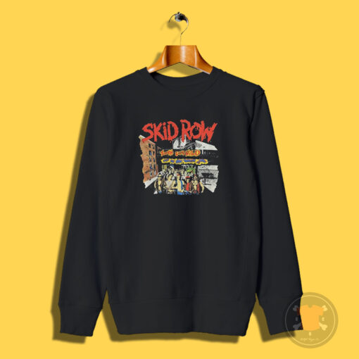 Skid Row Youth Gone Wild with Band Member Sweatshirt