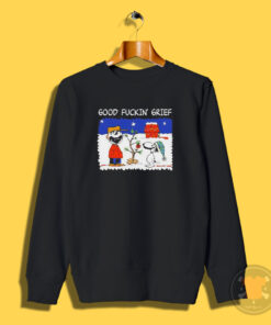 Snoopy And Charlie Brown Insane Clown Sweatshirt