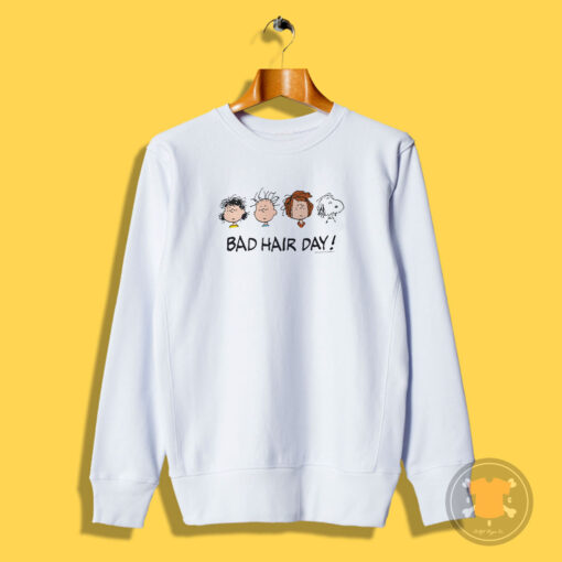 Snoopy Bad Hair Day Sweatshirt