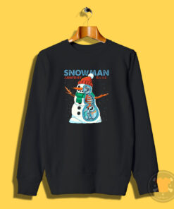 Snowman Anatomy Xmas Sweatshirt