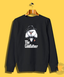 Snowman The Codfather Merry Christmas Sweatshirt