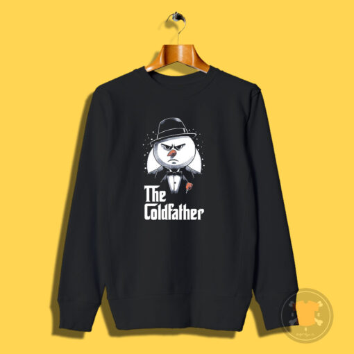 Snowman The Codfather Merry Christmas Sweatshirt