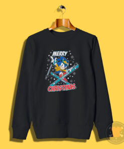 Sonic The Hedgehog Merry Christmas Sweatshirt