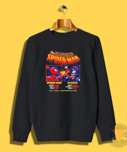 Spider Man vs Venom The Amazing Spider Man Sweatshirt