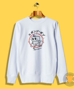 Spongebob Squarepants Skeleton Bob Japanese Sweatshirt