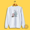 Spy x Family Anya And Bond Sleeping On Dog House Sweatshirt