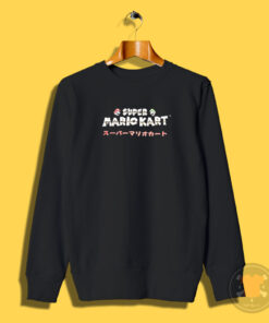 Super Mario Kart Japanese Sweatshirt