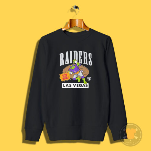 TMNT Donatello x Las Vegas Raiders Sweatshirt