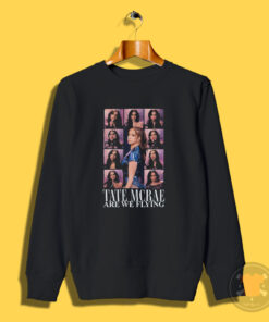 Tate Mcrae Are We Flying Tour Merch Sweatshirt