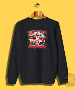 Texas Tech Raider Red Poses 2023 Sweatshirt