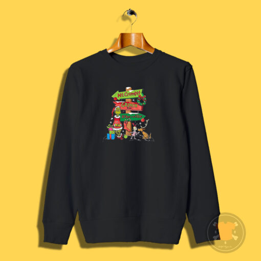 The Grinch Xmas Whoville Mount Crumpit Sweatshirt