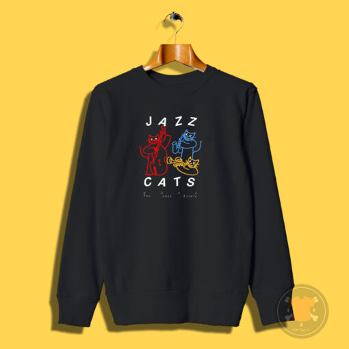 The Jazz Cats Funny Sweatshirt