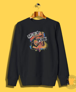 The Spider Punk Spiderverse Rock Graphic Sweatshirt